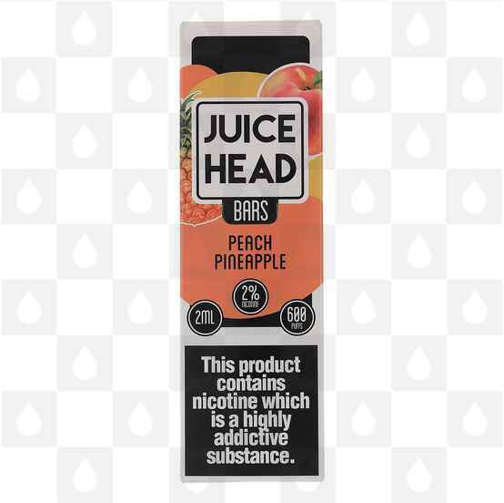 Peach Pineapple Juice Head Bar 20mg | Disposable Vapes, Strength & Puff Count: 20mg • 600 Puffs