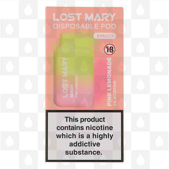 Pink Lemonade Lost Mary BM600 20mg | Disposable Vapes