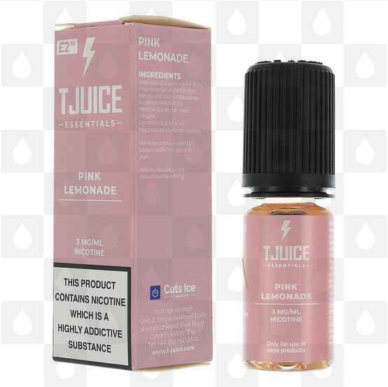 Pink Lemonade by T-Juice E Liquid | 10ml Bottles, Strength & Size: 03mg • 10ml