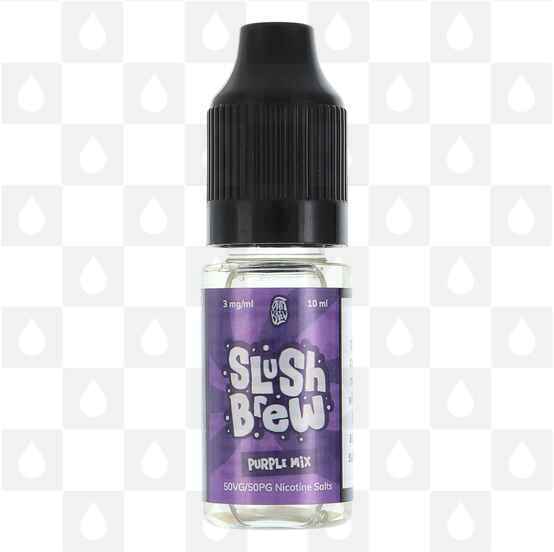 Purple Mix by Slush Brew Nic Salt E Liquid | 10ml Bottles, Strength & Size: 12mg • 10ml