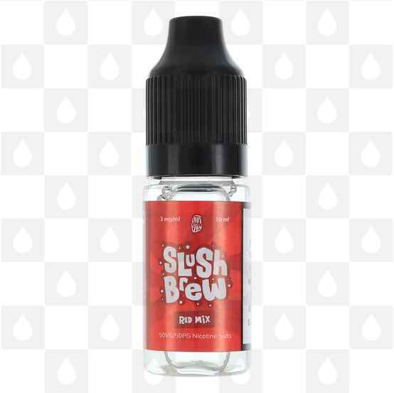 Red Mix by Slush Brew Nic Salt E Liquid | 10ml Bottles, Strength & Size: 03mg • 10ml