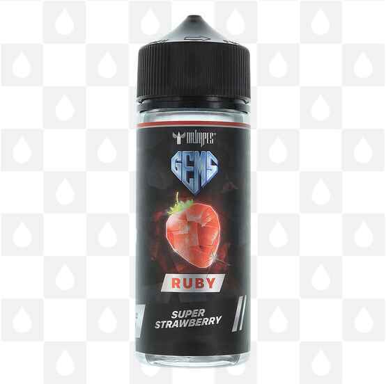Ruby by Gems | Dr Vapes E Liquid | 50ml & 100ml Short Fill, Strength & Size: 0mg • 100ml (120ml Bottle)