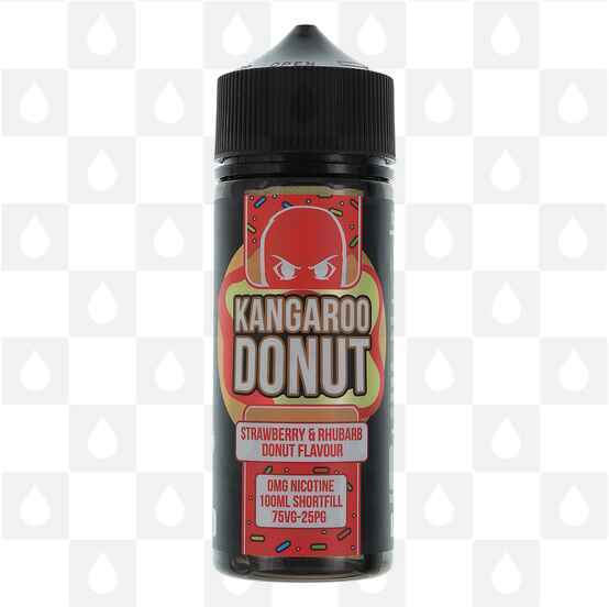 Strawberry & Rhubarb Donut by Kangaroo Donut E Liquid | 100ml Short Fill