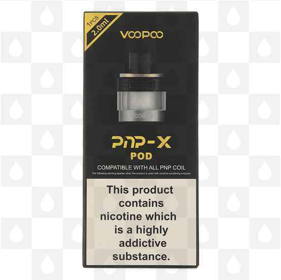 VooPoo PnP-X Replacement Pod, Selected Colour: Black 