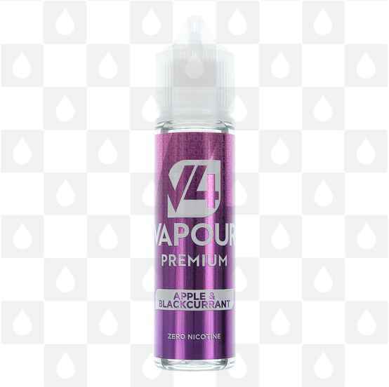 Apple & Blackcurrant by V4 V4POUR E Liquid | 50ml & 100ml Short Fill, Strength & Size: 0mg • 50ml (60ml Bottle)