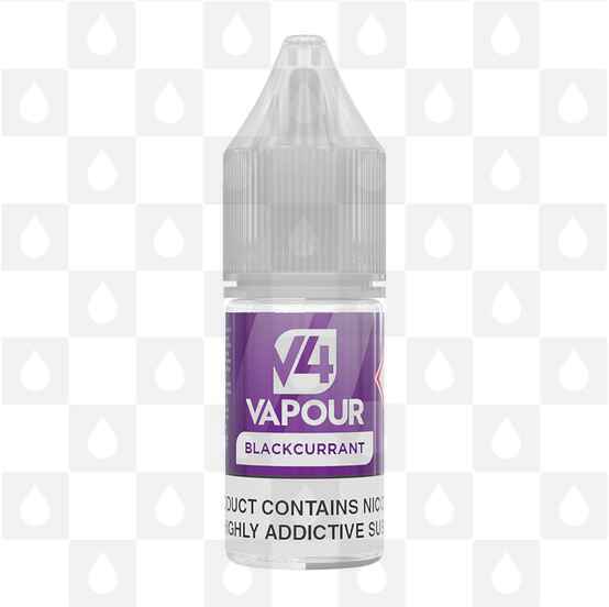 Blackcurrant by V4 V4POUR E Liquid | 10ml Bottles, Nicotine Strength: 0mg, Size: 10ml (1x10ml)