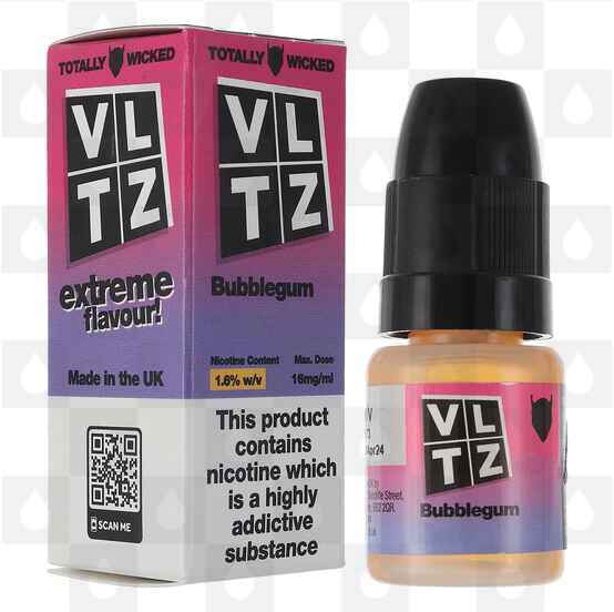 Bubblegum by VLTZ E Liquid | 10ml Bottles, Strength & Size: 16mg • 10ml