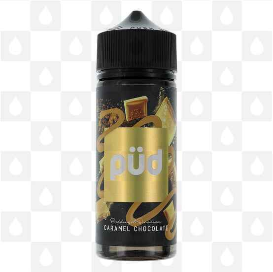 Caramel Chocolate by Pud | Joe's Juice E Liquid | 100ml & 200ml Short Fill, Strength & Size: 0mg • 100ml (120ml Bottle)