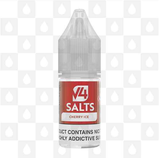 Cherry Ice by V4 Salts E Liquid | 10ml Bottles, Nicotine Strength: NS 10mg, Size: 10ml (1x10ml)