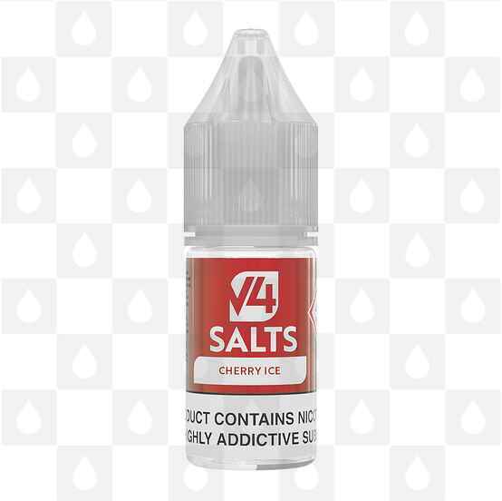 Cherry Ice by V4 Salts E Liquid | 10ml Bottles, Nicotine Strength: NS 20mg, Size: 10ml (1x10ml)