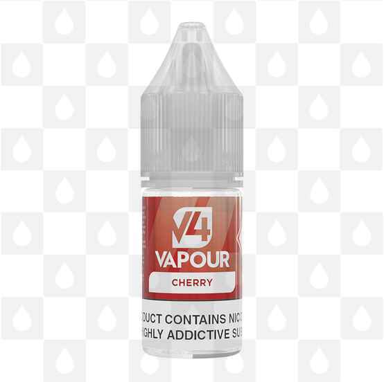 Cherry by V4 V4POUR E Liquid | 10ml Bottles, Nicotine Strength: 0mg, Size: 10ml (1x10ml)