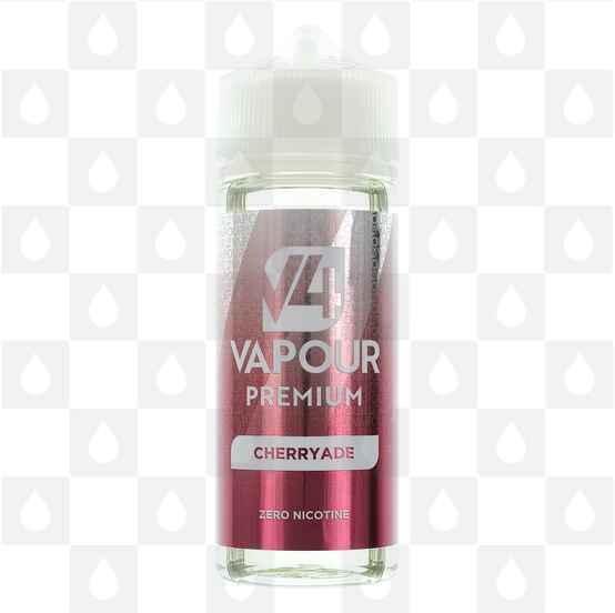 Cherryade by V4 V4POUR E Liquid | 50ml & 100ml Short Fill, Strength & Size: 0mg • 100ml (120ml Bottle)