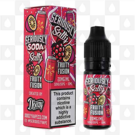 Fruity Fusion by Seriously Salty E Liquid | 10ml Bottles, Strength & Size: 20mg • 10ml