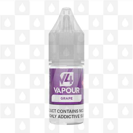 Grape by V4 V4POUR E Liquid | 10ml Bottles, Strength & Size: 18mg • 10ml