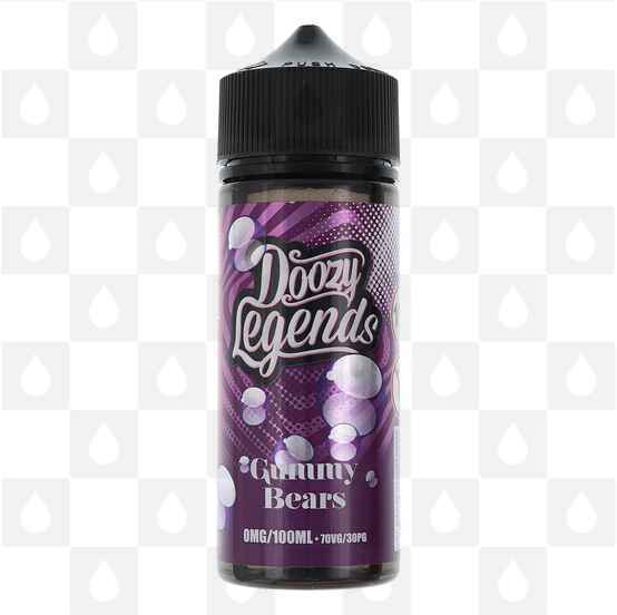 Gummy Bear by Doozy Legends E Liquid | 50ml & 100ml Short Fill, Strength & Size: 0mg • 100ml (120ml Bottle)