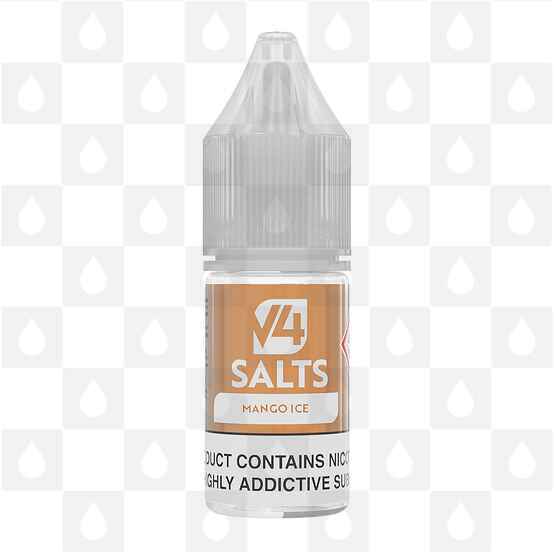 Mango Ice by V4 Salts E Liquid | 10ml Bottles, Nicotine Strength: NS 5mg, Size: 10ml (1x10ml)