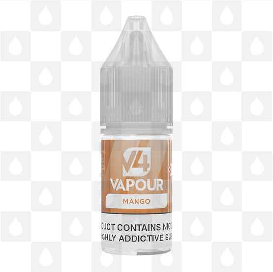 Mango by V4 V4POUR E Liquid | 10ml Bottles, Strength & Size: 18mg • 10ml