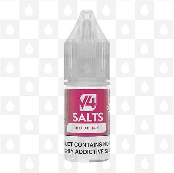 Mixed Berry by V4 Salts E Liquid | 10ml Bottles, Nicotine Strength: NS 10mg, Size: 10ml (1x10ml)