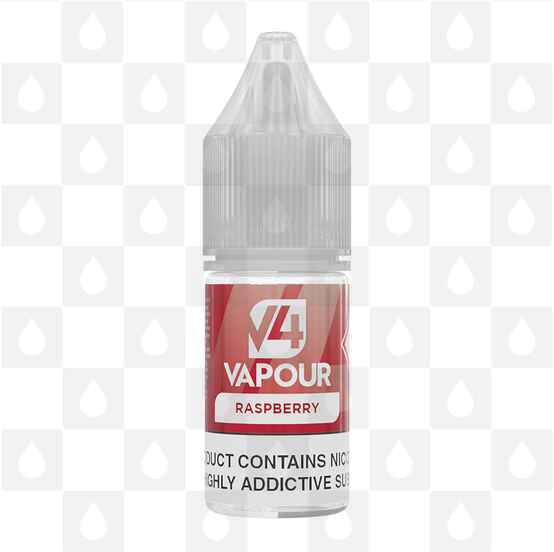 Raspberry by V4 V4POUR E Liquid | 10ml Bottles, Nicotine Strength: 3mg, Size: 10ml (1x10ml)