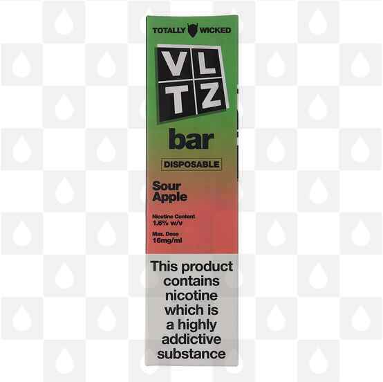Sour Apple VLTZ Bar 16mg | Disposable Vapes