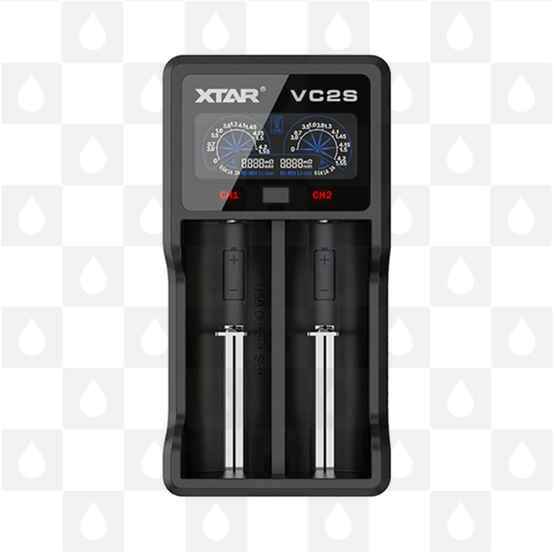 VC2S Dual Battery Charger With LCD Screen by XTAR