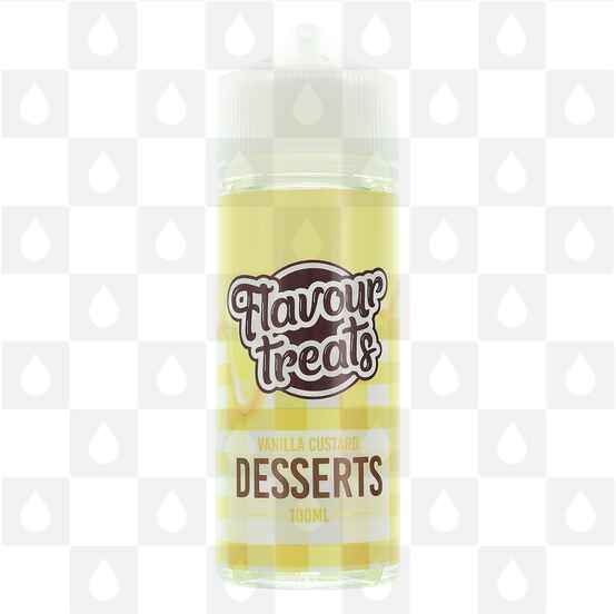 Vanilla Custard | Desserts by Flavour Treats E Liquid | 100ml Short Fill
