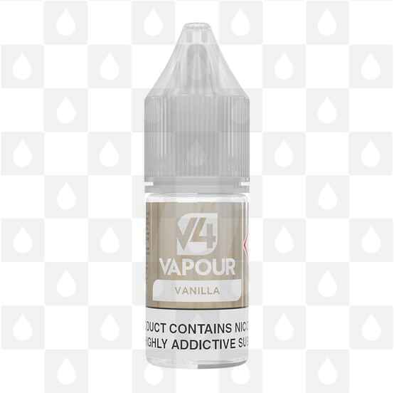 Vanilla by V4 V4POUR E Liquid | 10ml Bottles, Nicotine Strength: 12mg, Size: 10ml (1x10ml)