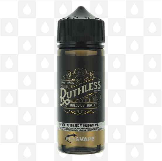 Dulce De Tobacco by Ruthless E Liquid | 100ml Short Fill, Strength & Size: 0mg • 100ml (120ml Bottle)