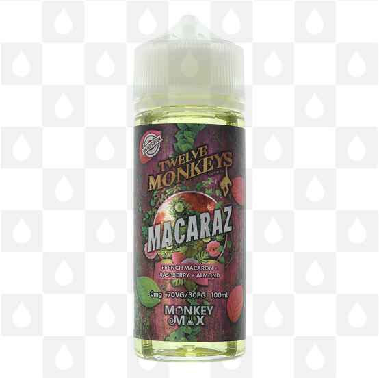 MacaRaz by Twelve Monkeys E Liquid | 50ml & 100ml Short Fill, Strength & Size: 0mg • 100ml (120ml Bottle)