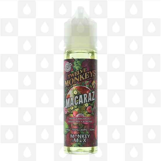 MacaRaz by Twelve Monkeys E Liquid | 50ml & 100ml Short Fill, Strength & Size: 0mg • 50ml (60ml Bottle)