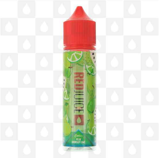Pear Soursop Lime | Coolers by RedJuice E Liquid | 50ml Short Fill, Strength & Size: 0mg • 50ml (60ml Bottle)