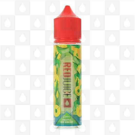 Pineapple Aloe Vera Zest | Coolers by RedJuice E Liquid | 50ml Short Fill, Strength & Size: 0mg • 50ml (60ml Bottle)