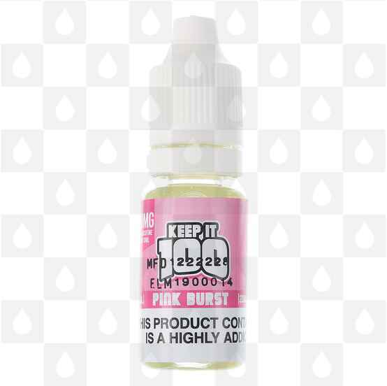Pink Burst by KEEP IT 100 E Liquid | Nic Salts, Strength & Size: 10mg • 10ml