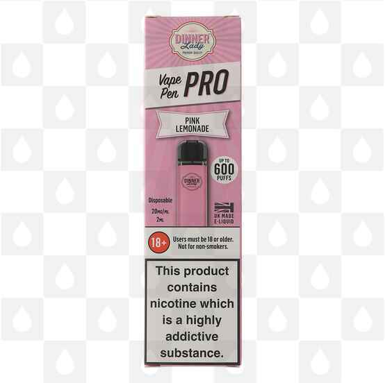 Pink Lemonade Dinner Lady Vape Pen Pro | 20mg Disposable Vape