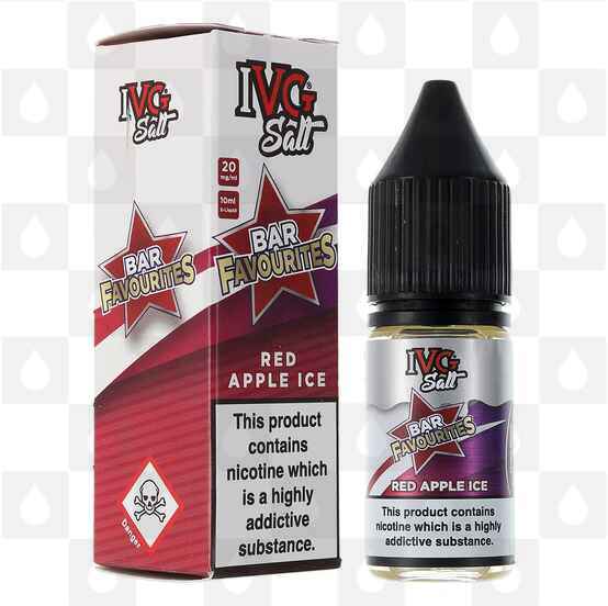 Red Apple Ice | Bar Favourites by IVG E Liquid | Nic Salt, Strength & Size: 20mg • 10ml