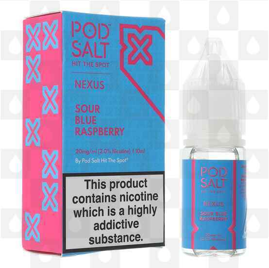 Sour Blue Raspberry by Nexus E Liquid | Nic Salt, Strength & Size: 20mg • 10ml