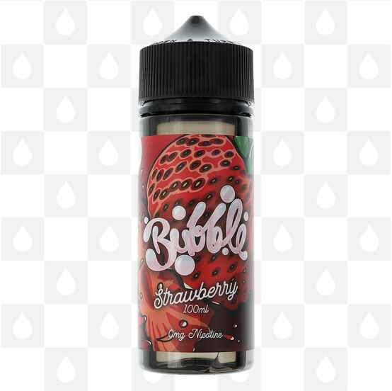 Strawberry Bubblegum by Bubble E Liquid | 100ml Short Fill, Strength & Size: 0mg • 100ml (120ml Bottle)