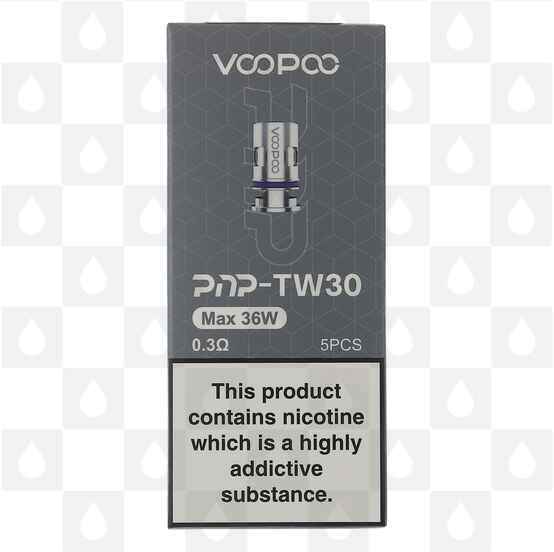 VooPoo PnP-TW Replacement Coils, Ohms: PnP-TW30 Mesh Coils 0.3 Ohm (Max 36W)