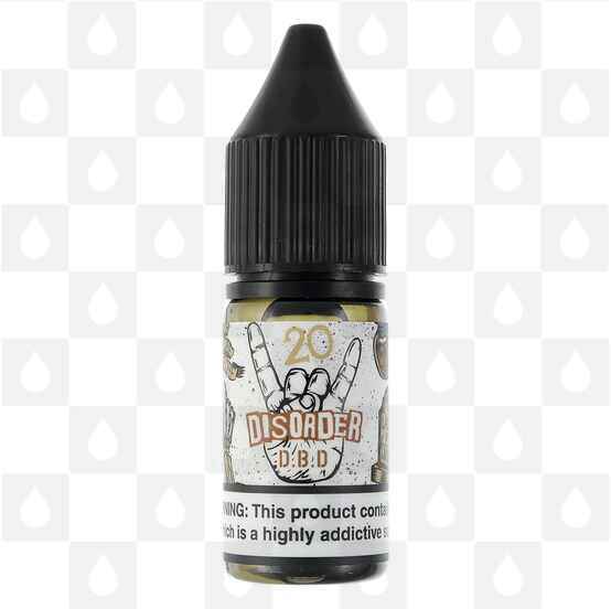 20 | D.B.D by Disorder E Liquid | Nic Salt, Strength & Size: 20mg • 10ml