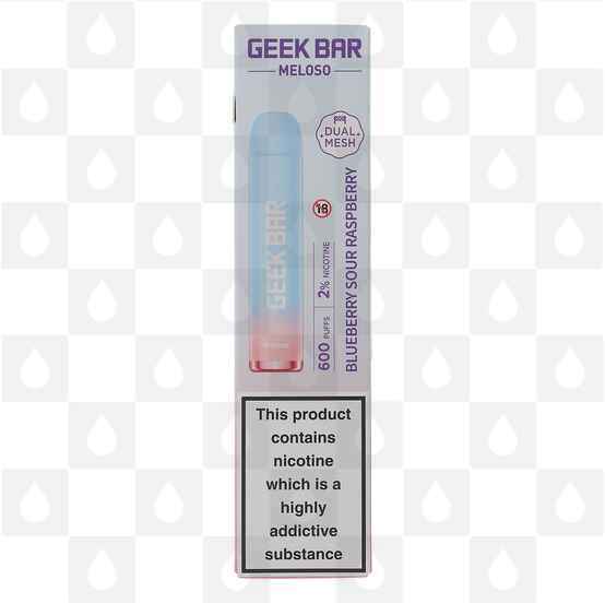 Blueberry Sour Raspberry Geek Bar Meloso 600 | 20mg | Disposable Vapes
