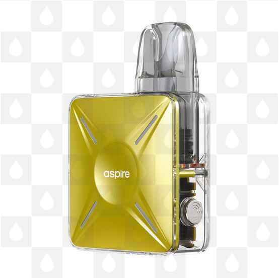 Aspire Cyber X Pod Kit, Selected Colour: Flax Yellow