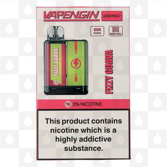 Fizzy Guava Vapengin Mercury 20mg | Disposable Vapes