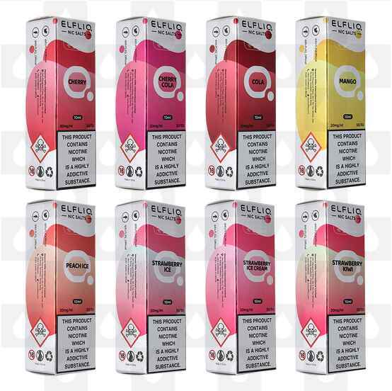 Strawberry Ice by Elfliq | Elf Bar E Liquid | Nic Salt, Strength & Size: 20mg • 10ml, 3 image