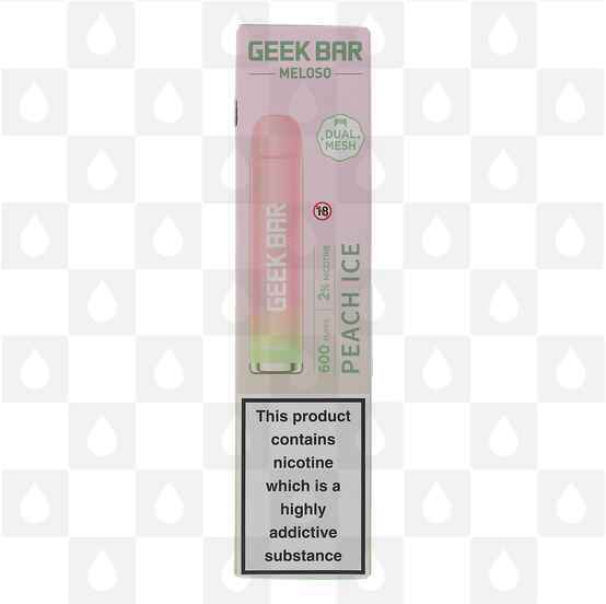 Peach Ice Geek Bar Meloso 600 | 20mg | Disposable Vapes