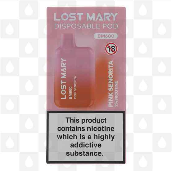 Pink Senorita by Lost Mary BM600 20mg | Disposable Vapes