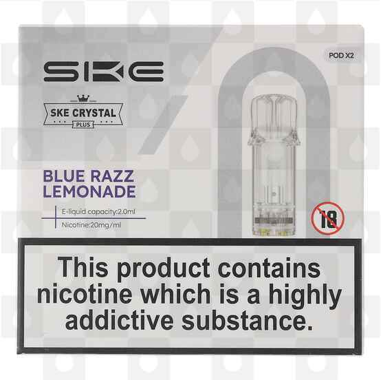 SKE Crystal Plus | Blue Razz Lemonade 20mg Pods