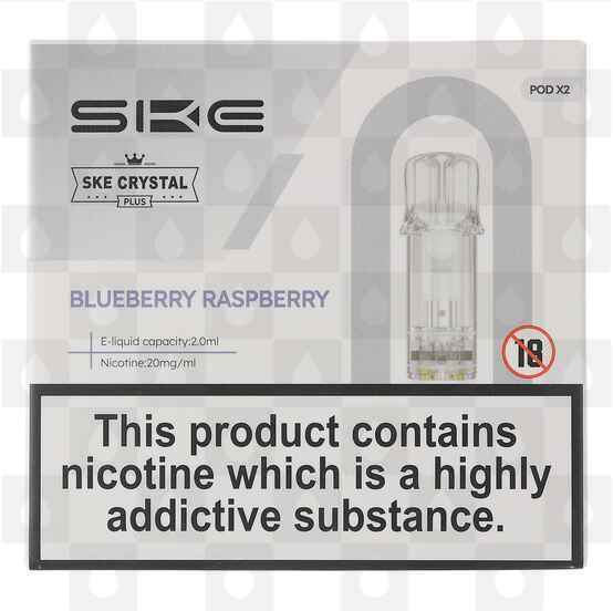 SKE Crystal Plus | Blueberry Raspberry 20mg Pods
