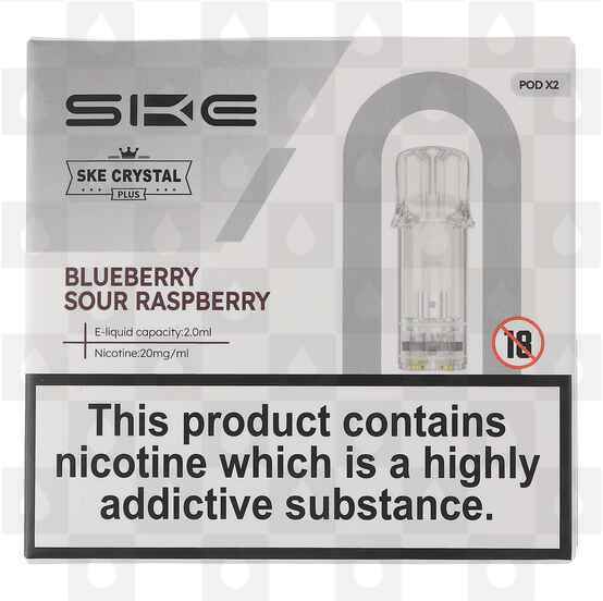 SKE Crystal Plus | Blueberry Sour Raspberry 20mg Pods