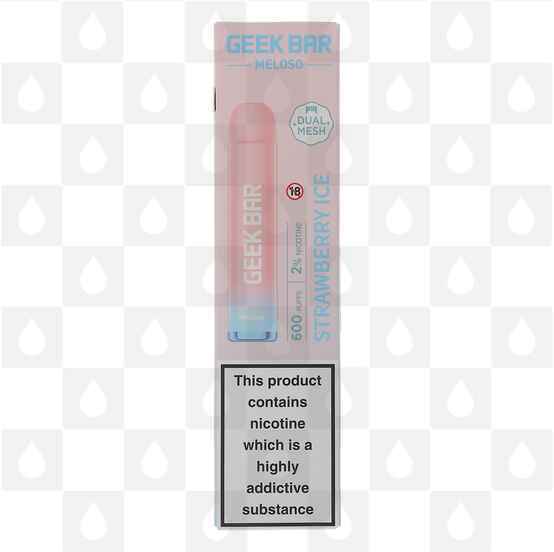 Strawberry Ice Geek Bar Meloso 600 | 20mg | Disposable Vapes