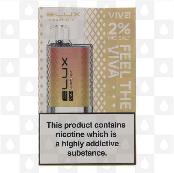 Cola Whiskey Elux Viva 600 20mg | Disposable Vapes